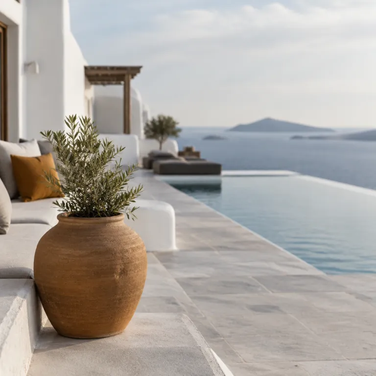 Elegant 2 bedroom villa in Mykonos with panoramic sea views