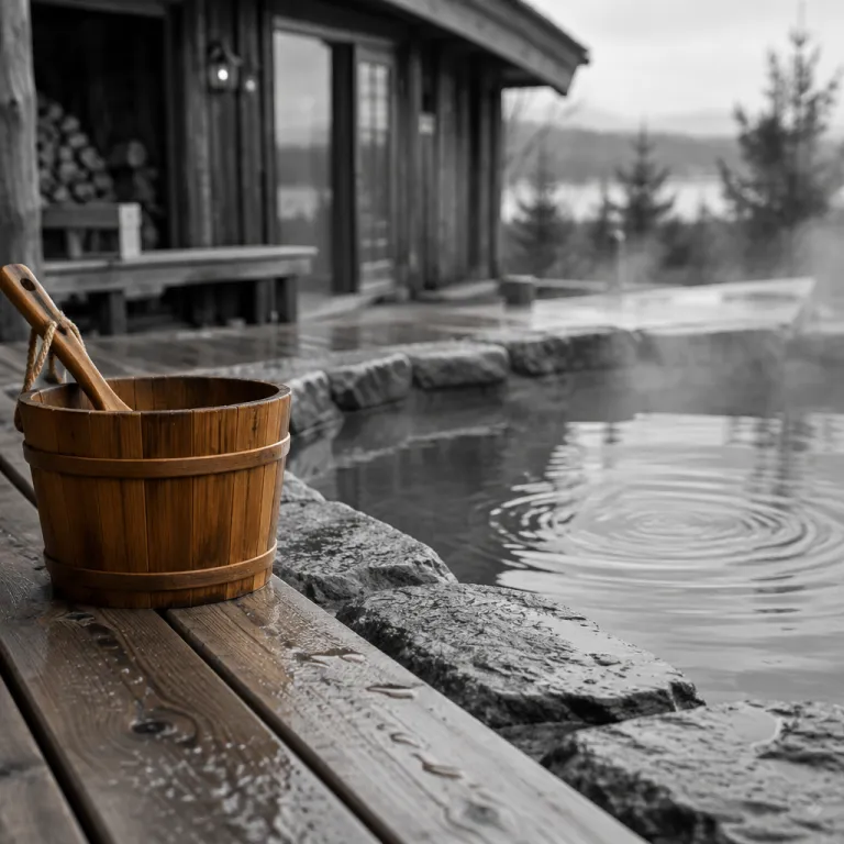 Sauna, cold plunge, repeat: the Nordic thermal ritual arriving at American cabins