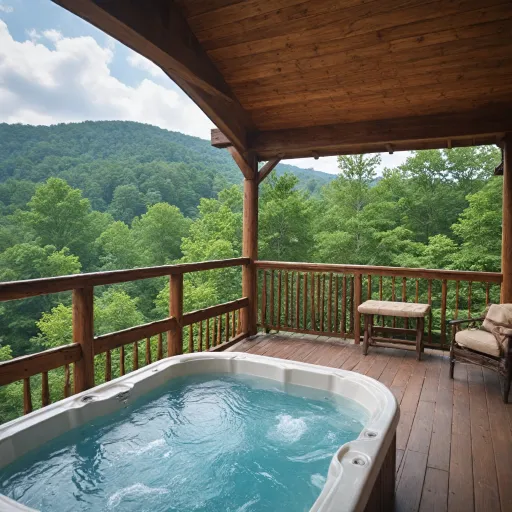 Experience the ultimate cabin with jacuzzi in Virginia: luxury rentals, mountain views, and hot tubs
