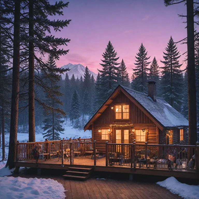 Experience the magic of christmas holiday lodges for a memorable winter escape
