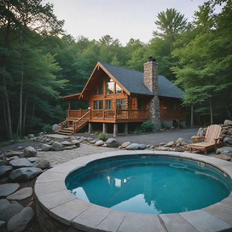 Poconos cabin rentals with jacuzzi: elevate your mountain vacation experience