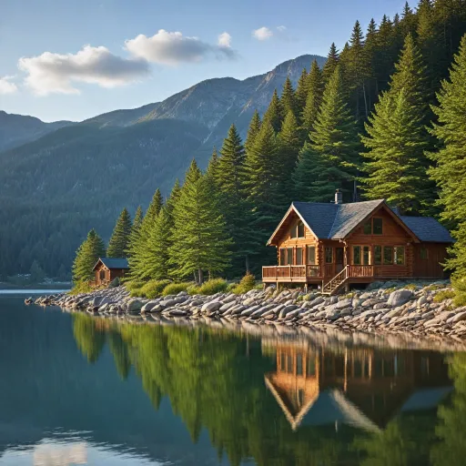 Experience refined comfort in modern cabins at Keystone Lake