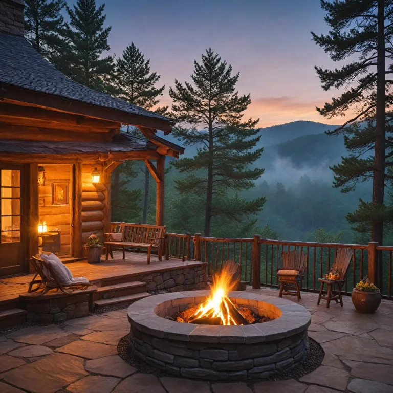 Experience the ultimate virginia hot tub cabin rental for your next mountain retreat