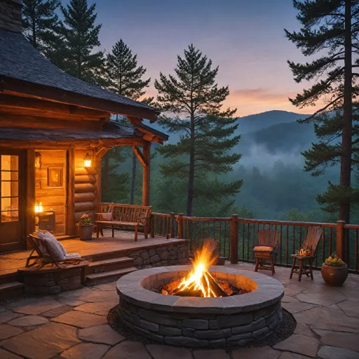 Experience the ultimate virginia hot tub cabin rental for your next mountain retreat