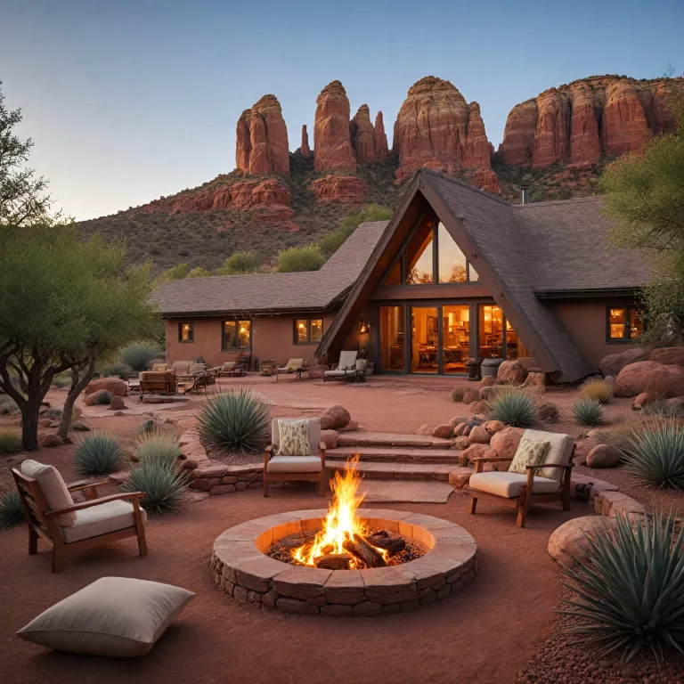 Elegant a-frame stays and lodges in Sedona for a refined escape