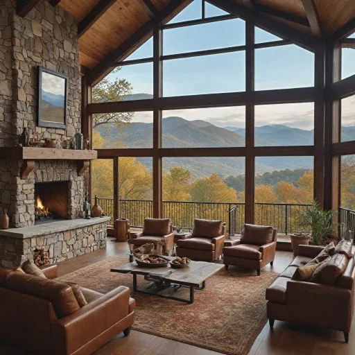 Elegant lookout mountain cabin rentals for a refined escape above Chattanooga