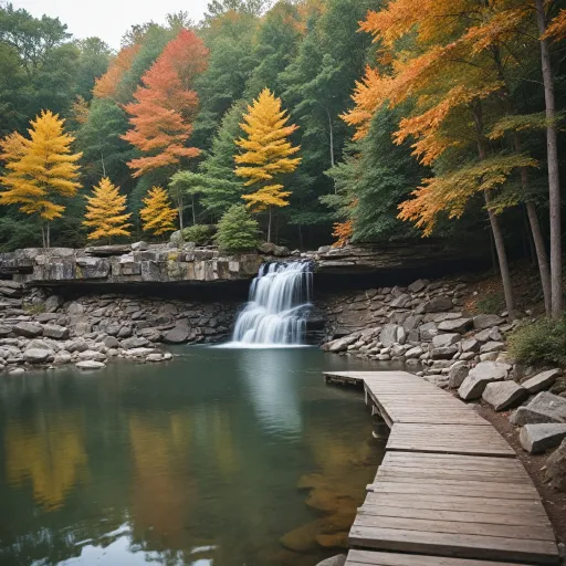 Refined corporate retreat venues in Tennessee with lakeside and waterfall experiences
