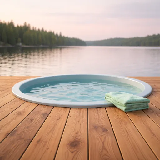 Serene cabins with private hot tubs for refined lakeside escapes
