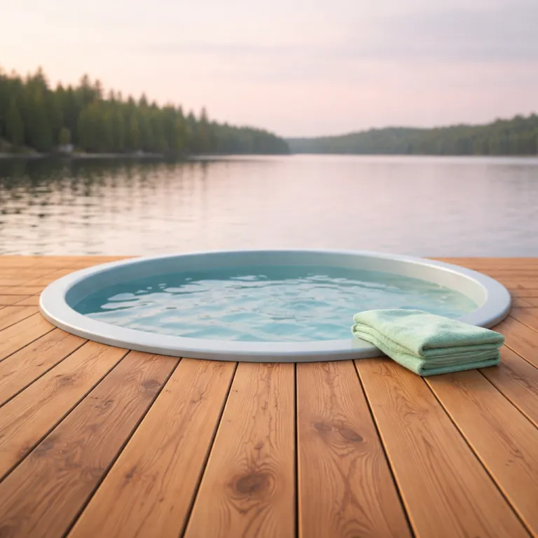 Serene cabins with private hot tubs for refined lakeside escapes