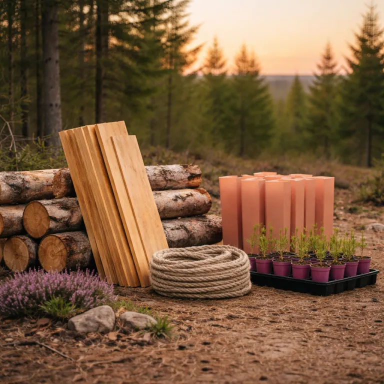 Unyoked and Forestry England plant off-grid cabins in working woodlands
