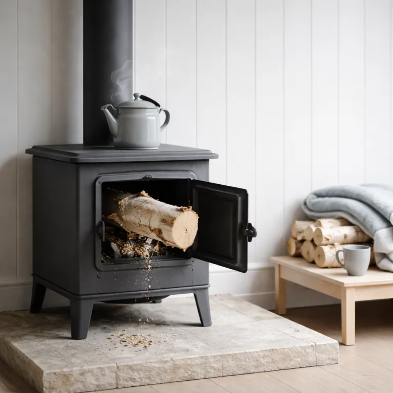 The psychology of firelight: why cabins with wood stoves command premium rates