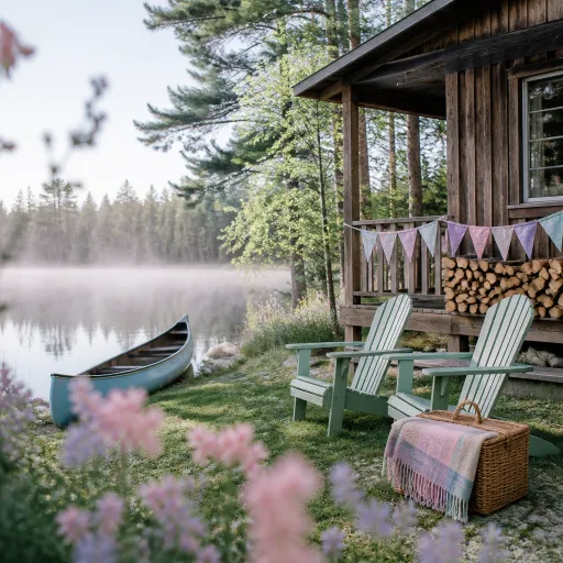 Wilderness cabins for the long Fourth of July weekend