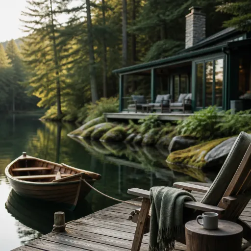 Lakeside holidays in refined cabins and lodges for serene waterside escapes